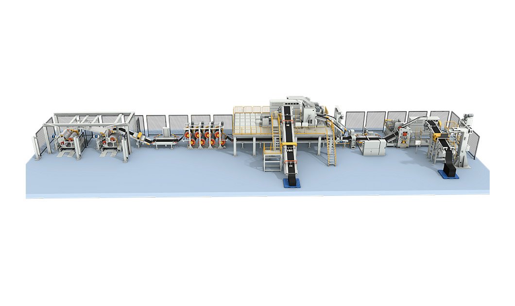 内襯層擠出壓延生産線