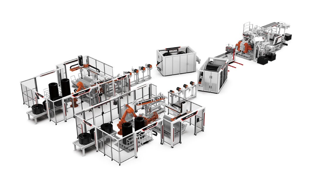 AT-3三角膠生産線