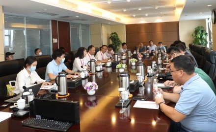 “走在前、開新局”行進式主題採訪活動走進軟控